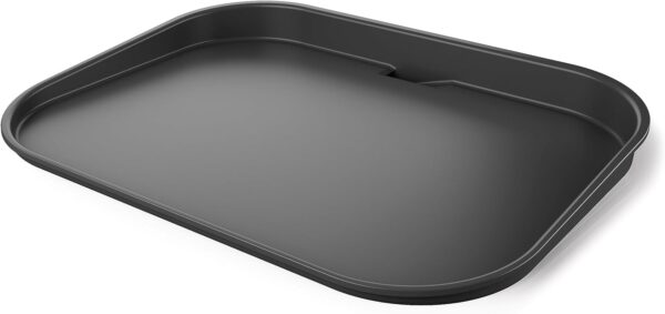 Ninja Woodfire Flat Plate, Compatible with Ninja Woodfire Electric BBQ Grill (OG700 Series), Ceramic Coating, Non-Stick, Insert, Official Accessory, Black,... - Image 2