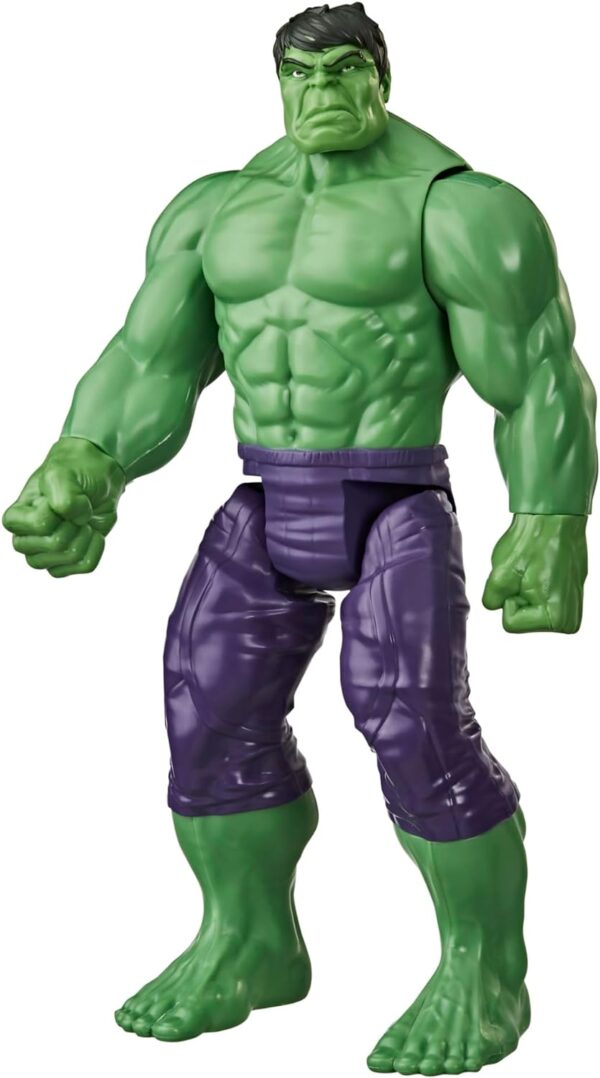 avengers Marvel Titan Hero Series Blast Gear Deluxe Hulk Action Figure, 30-cm Toy, For Children Aged 4 and Up - Image 3