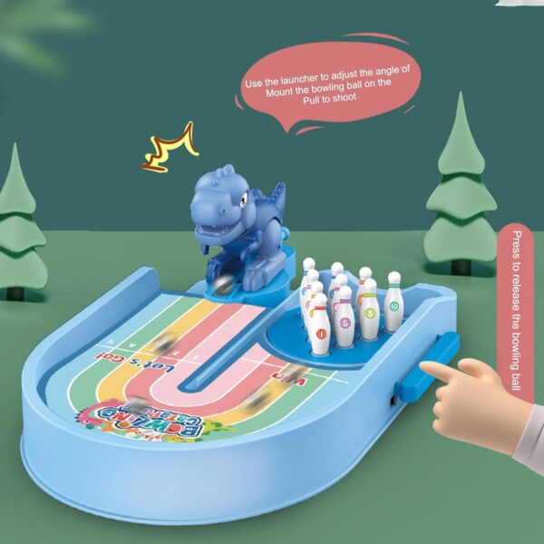 Bowling Game,Dinosaur Bowling Toy Tabletop Games | Fun Bowling Game, Kids Bowling Set, Board Games Party Favor