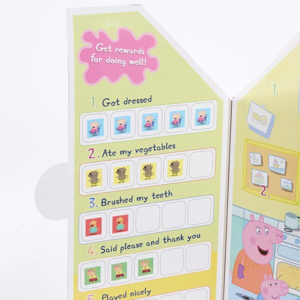 Peppa Pig Reward Chart Figure and Accessory Pack, Red - Image 3