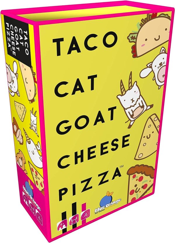 Blue Orange | Taco Cat Goat Cheese Pizza | Card Game | Ages 8+ | 2-8 Players | 10-30 Minute Playing Time - Image 2