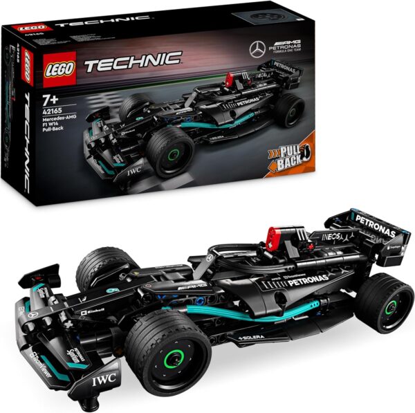 LEGO Technic Mercedes-AMG F1 W14 E Performance Race Car Toy for Kids, Boys and Girls aged 7 Plus Years Old, Pull-Back Model Vehicle Set, Bedroom Decoration,... - Image 2