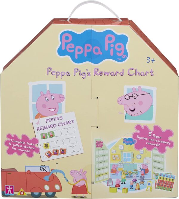 Peppa Pig Reward Chart Figure and Accessory Pack, Red - Image 2